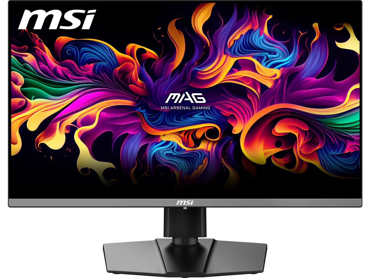 MSI 27 inch QHD 2K 1440P 500Hz AMD FreeSync Premium Pro & G-Sync Compatible 0.03ms HDR500 USB-C OLED Gaming Computer Monitor with Height Adjustable, Swivel, Pivot & Tilt Stand MAG 272QP QD-OLED X50