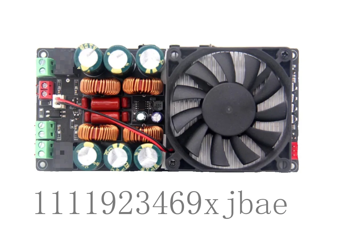 High‑Power Class‑D Digital Amplifier Board, Single Voltage Stereo 2x600W Output With Relay Speaker Protection for TPA3255 Chip