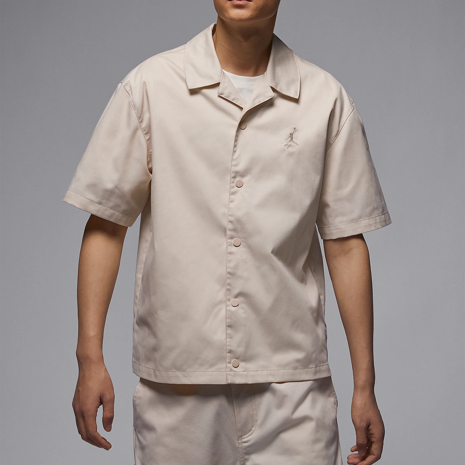 

Официальная аутентичная мужская куртка Nike 2024, свободная дышащая куртка с короткими рукавами и воротником FN4626-203