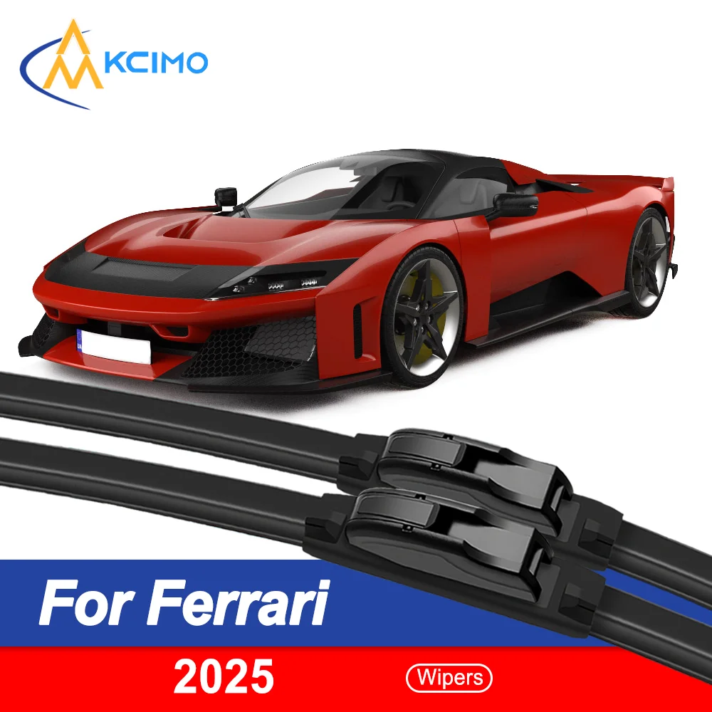 

Crystal Clear Every Drive 2-Pack Wiper Blades For Ferrari F80 F250 2025 All-Weather Reliability Reduced Noise Enhanced Safety