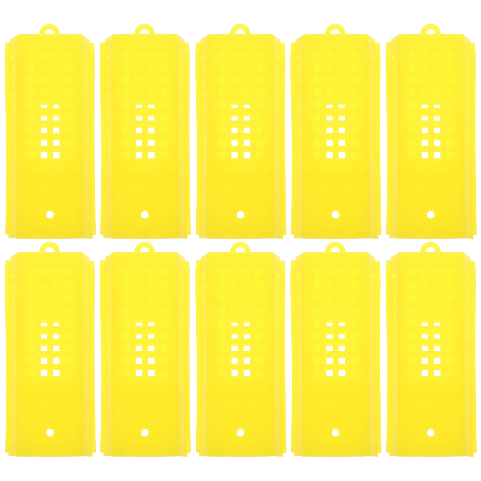 10 Pcs Tools Extended Queen Cage Beekeeping Rearing Cages Kit Bee Incubation Base Beekeeping Equipment Bee Rear Tools