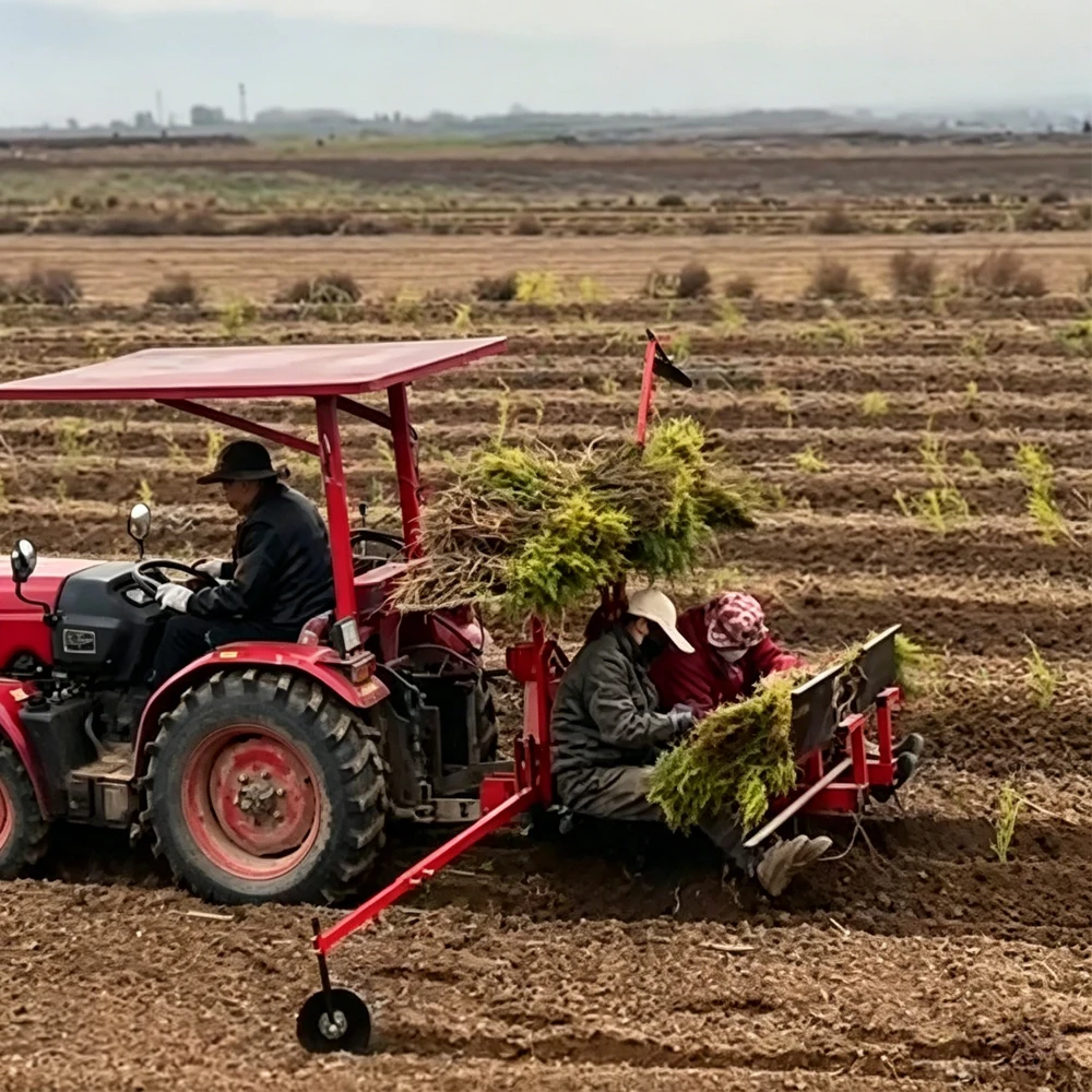Hot-selling Single-row Tree Transplanter Tree Planter Sapling Transplanter view 5