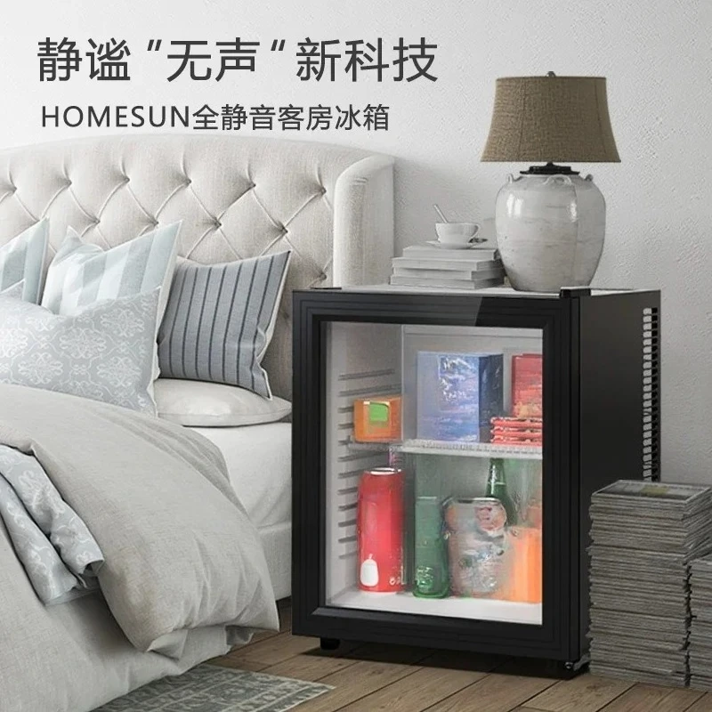 Small Mini Food Sample Tea Refrigerated Fresh-keeping Cabinet Silent Small Refrigerator Мини Холодильник