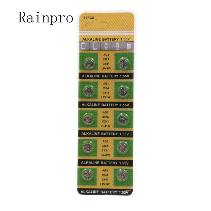 20 قطعة/الوحدة LR41 1.5 فولت AG3 LR41 L736 SR41 392 زر خلية بطارية ل ملعقة مضيئة حلقة مصباح ميزان الحرارة