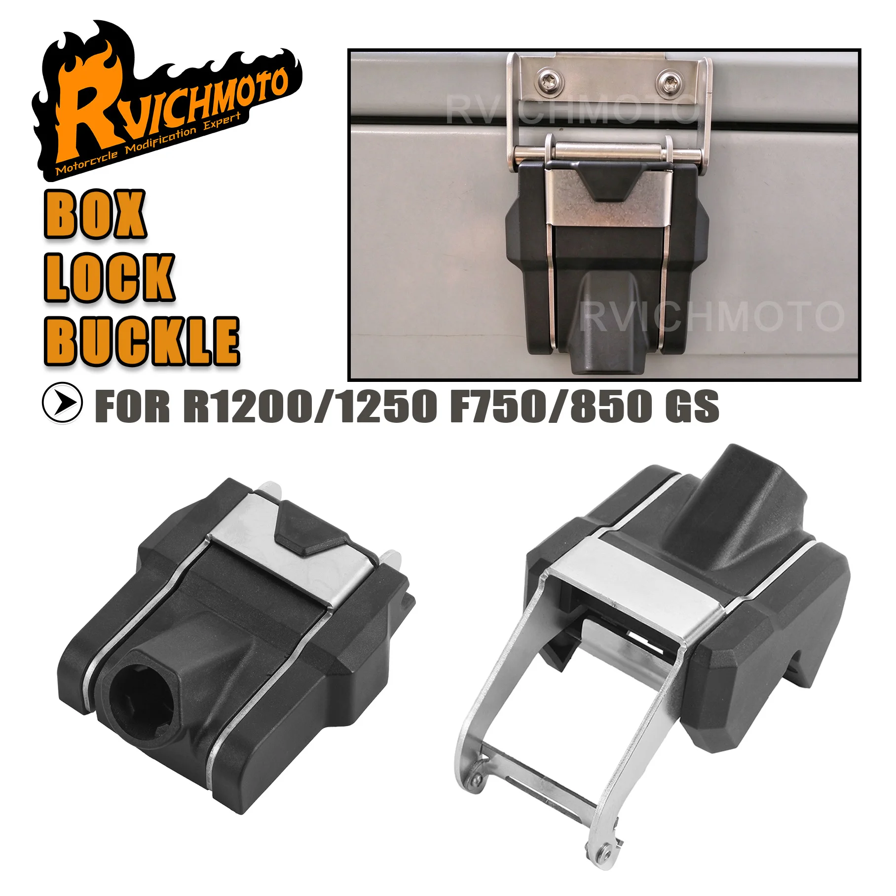For BMW F750GS F850GS R1200 GS R1250GS ADV Aluminum Tail Box Luggage Lock Motorcycle Accessory Tool Storage Case Security Lock