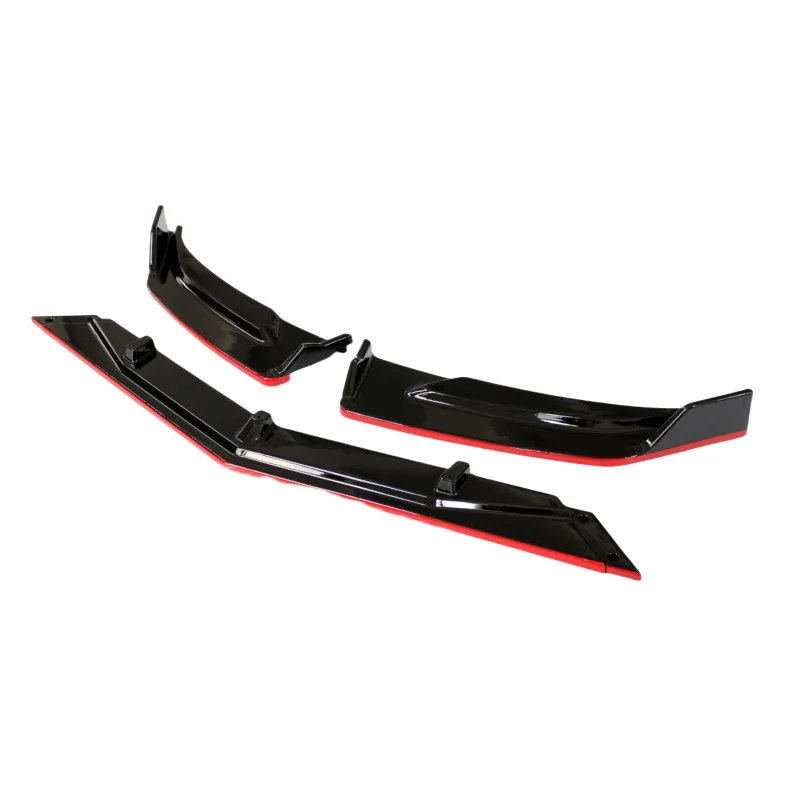 Suitable for19-24 Chevrolet Monza RS modified front bumper spoiler body kit upgrade decoration Front lip front shovel