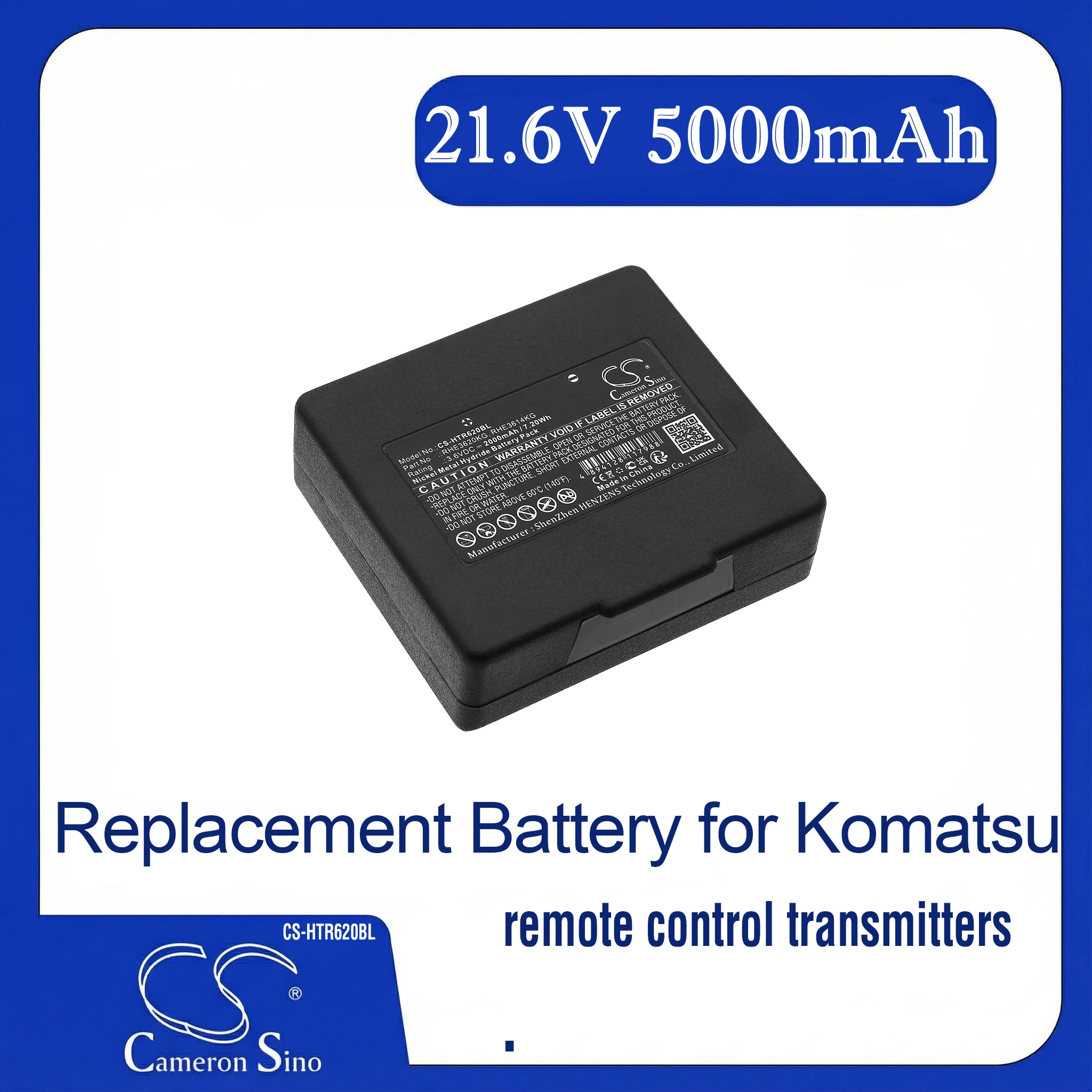 

Cameron Sino Replacement Battery for Abitron Mini, Mini EX2-22, Fits P/N KH68300990.A