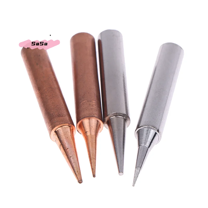 ชุดหัวแร้งบัดกรี 5 ชิ้น ปราศจากสารตะกั่ว ทำจากทองแดงบริสุทธิ์ 900M-T-B อุปกรณ์เสริมสำหรับสถานีบัดกรี