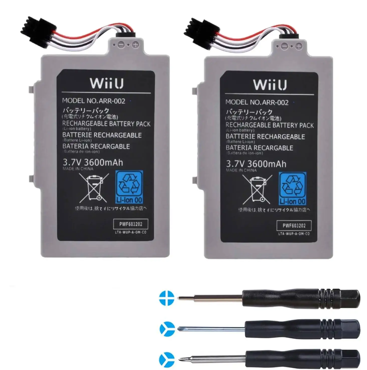 

DuraPro 3600mAh ARR-002 Wii U Gamepad Battery For Nintendo Wii U Controller WUP-010 WUP-012