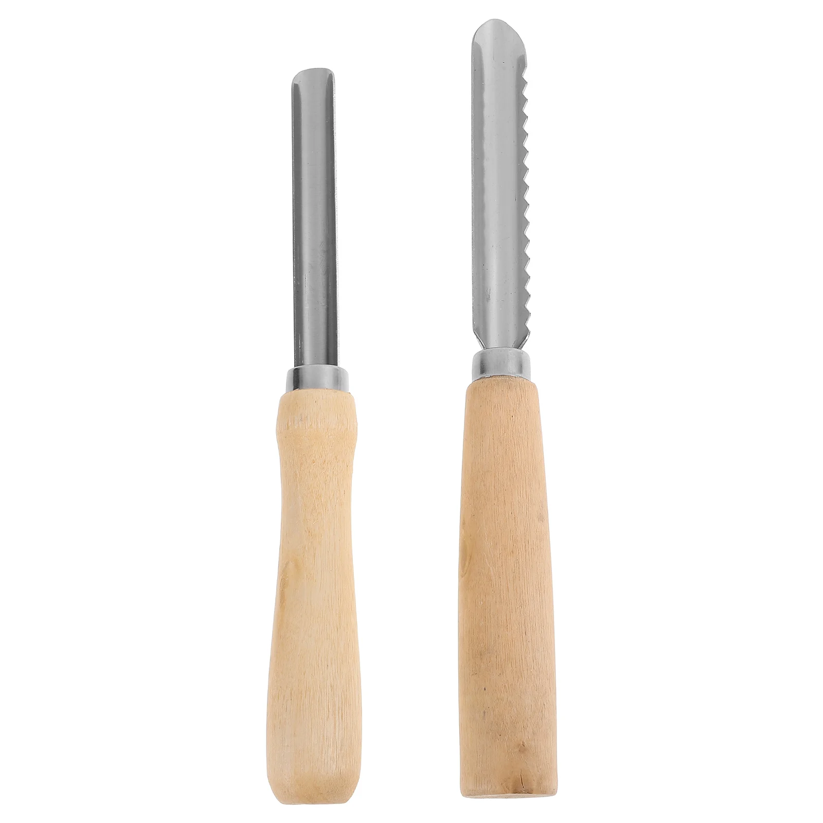 2pcs Fruit Core Remover Tool Stainless Steel Cherry Pitter Red Date Core Remover Portable Manual Kitchen Essentials Serrated