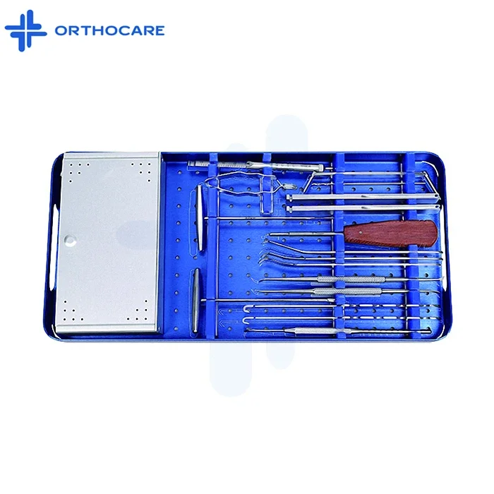 Plastic surgery hand surgical instrument set