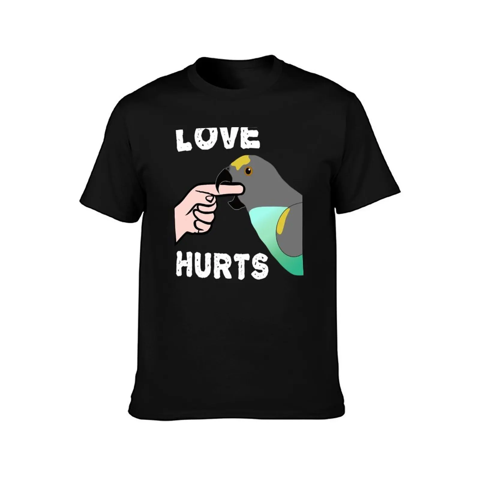 Love Hurts Meyers Parrot Long Sleeve T-Shirt Halloween Theme T-Shirt