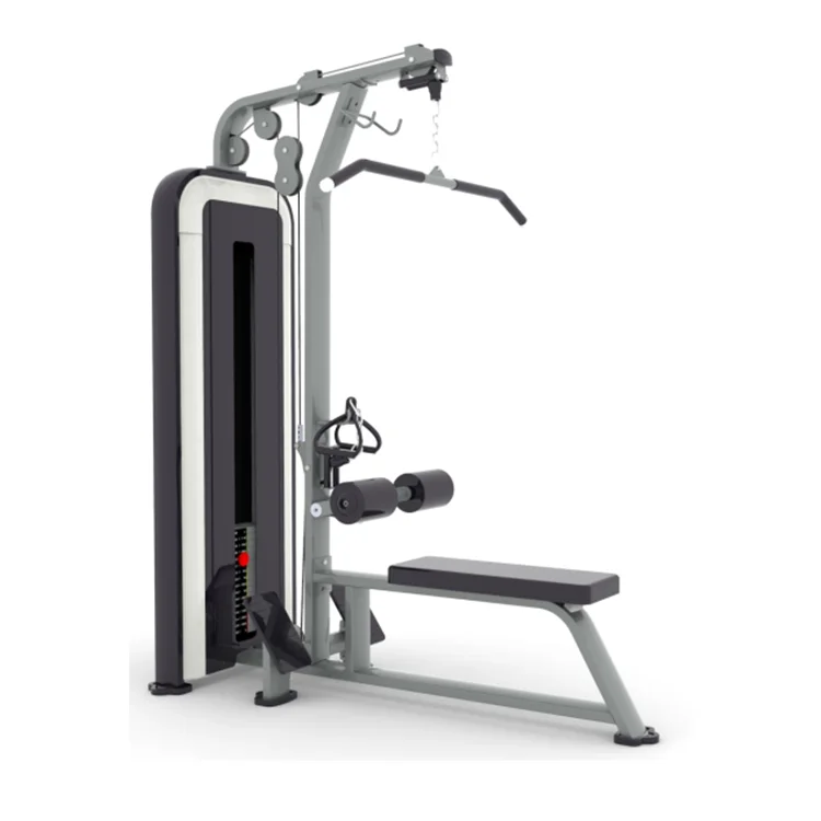

High End Lat Pulldown Seated Low Row Commercial Gym Equipment E852 Back Training Lat Pulldown Low Row Machine for Gym Use