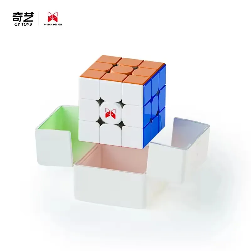 

QiYi XMD Tornado V4 3x3 Флагманская версия Магнитный магический скоростной куб QiYi XMD Tornado V4M Версия Pioneer Игрушки-головоломки