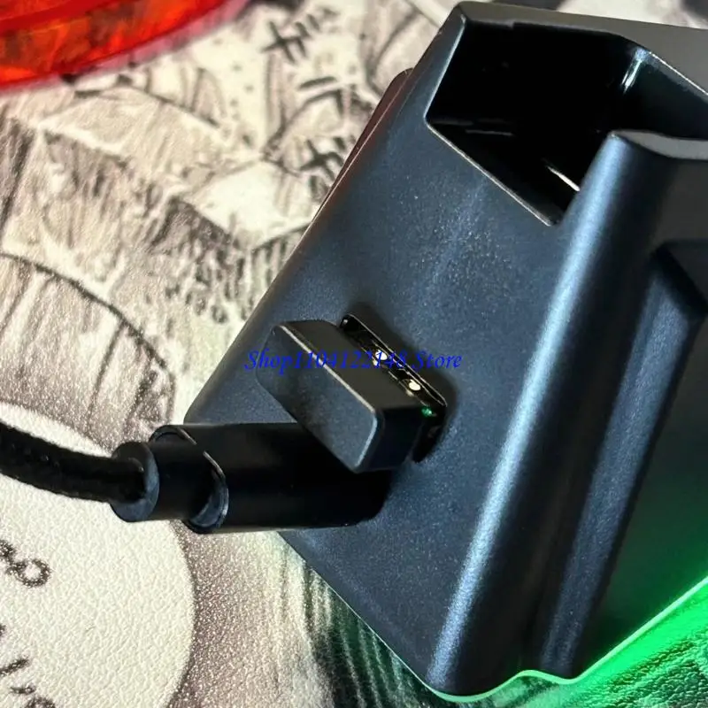 P9FA High Efficiency Mouse Charging Dock For G502X GPW2 Durability Plastic and Metal