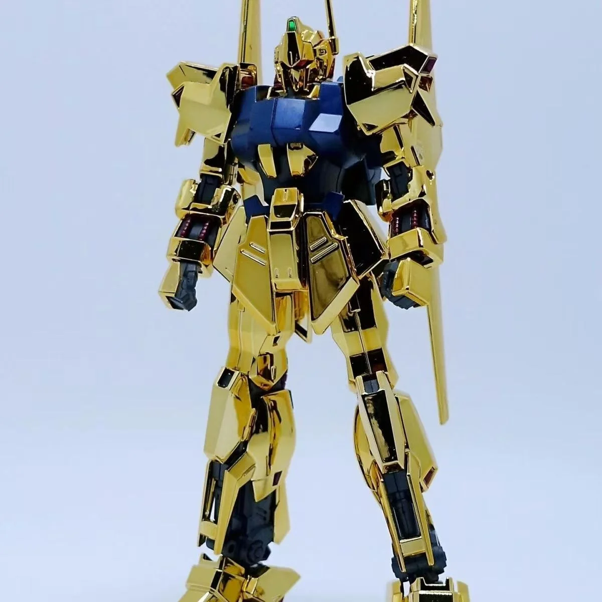 Hayaku Shiki HG 1/144 MSN-00100 REVIVE Placca Oro Modello Action Figure Modello Da Collezione Robot Mecha Kit Giocattolo Regalo Ornamento
