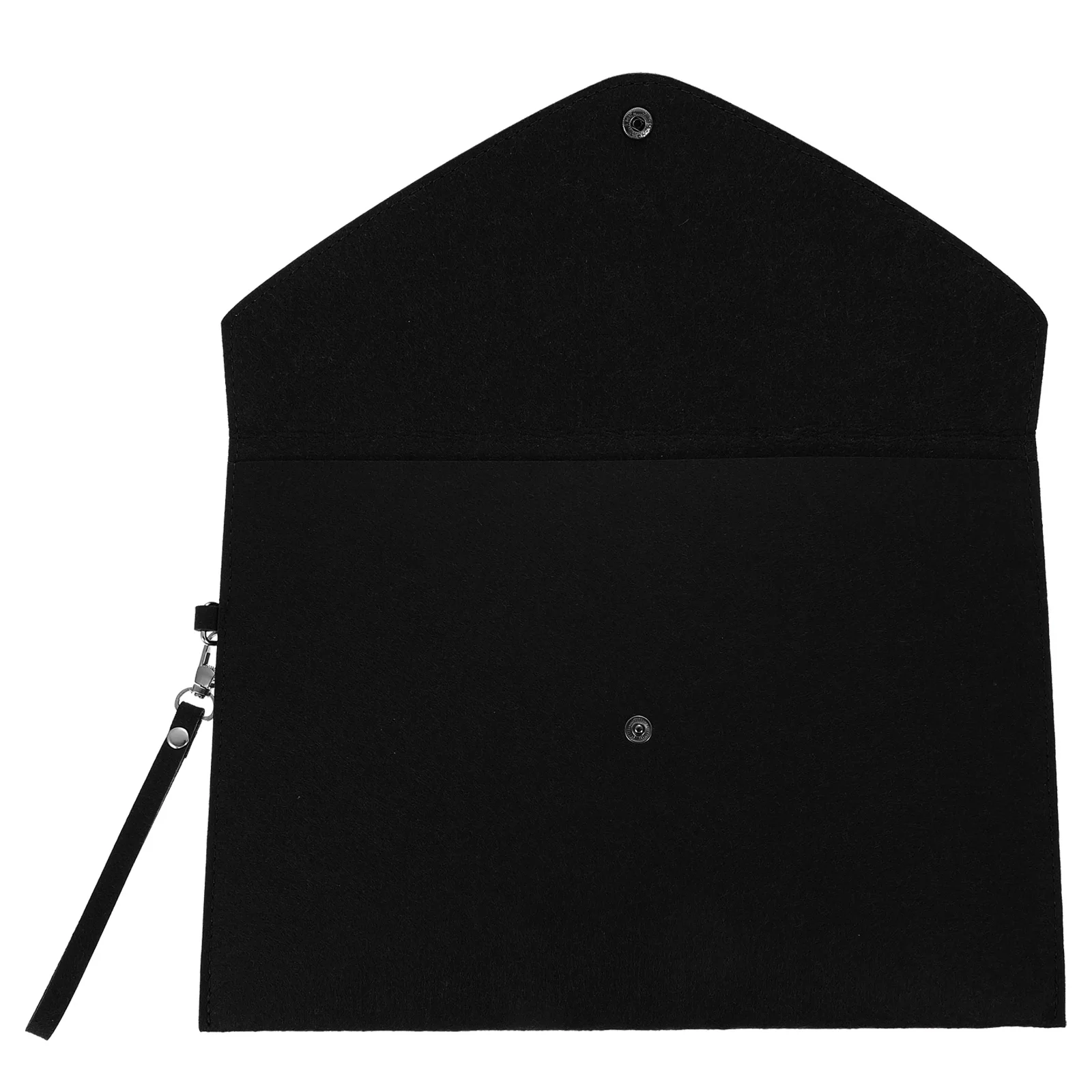 

Snap File Folders Office Organizer A4 Document Paper Pouch Felt File Bag Business Card Holder Clasp Practical Storage