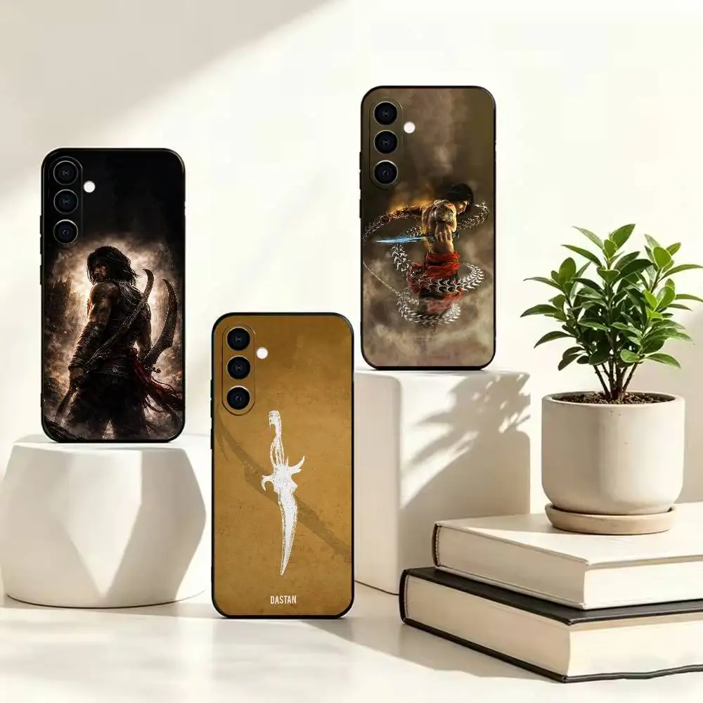 Game Prince time  Phone Case For Samsung A73 20,21s,22,31,32,52,53,72 Soft Black Shockproof Cover
