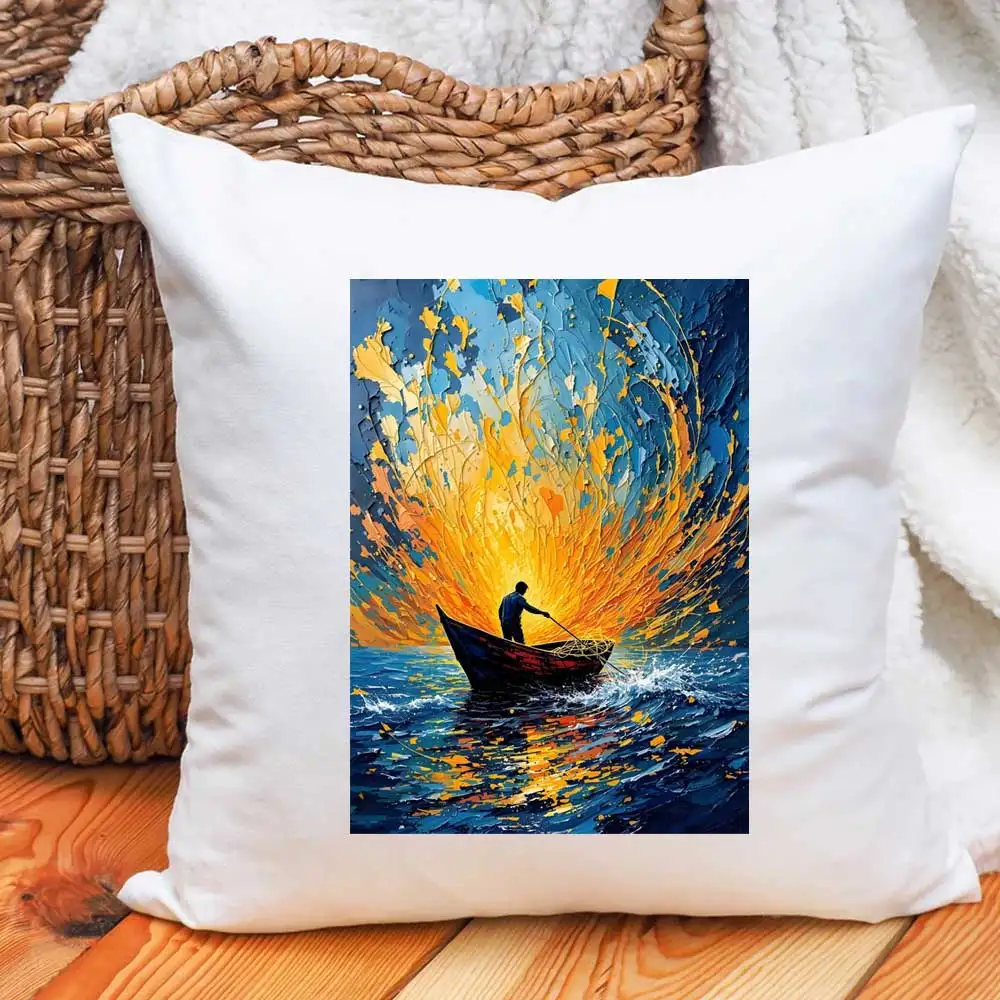 جميلة النفط اللوحة نقل الحرارة بقع للملابس DIY بها بنفسك قابل للغسل تي شيرت الحديد على ملصقات الحرارية بقع التصميم الرجعية #4