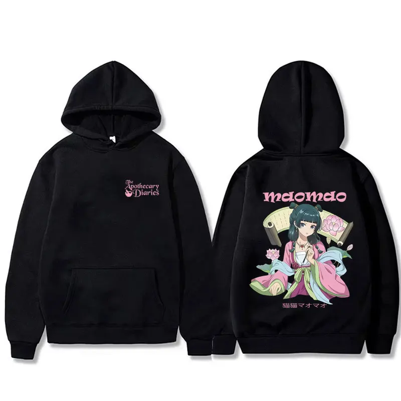 

Anime The Apothecary Diaries Maomao Hoodie Men Women Kawaii Cute Funny Streetwear Male Vintage Casual Oversized Pullover Hoodies