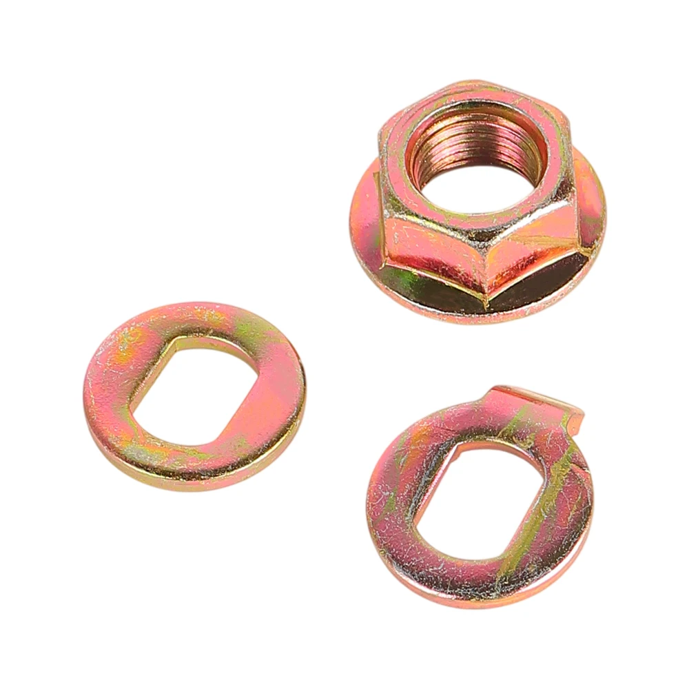 Kit de tuercas de bloqueo de eje de motor, arandelas y placa de gancho para patinete eléctrico Kukirin G2 Max Master G3 Pro G4 Max, piezas antideslizantes para tornillos de motor