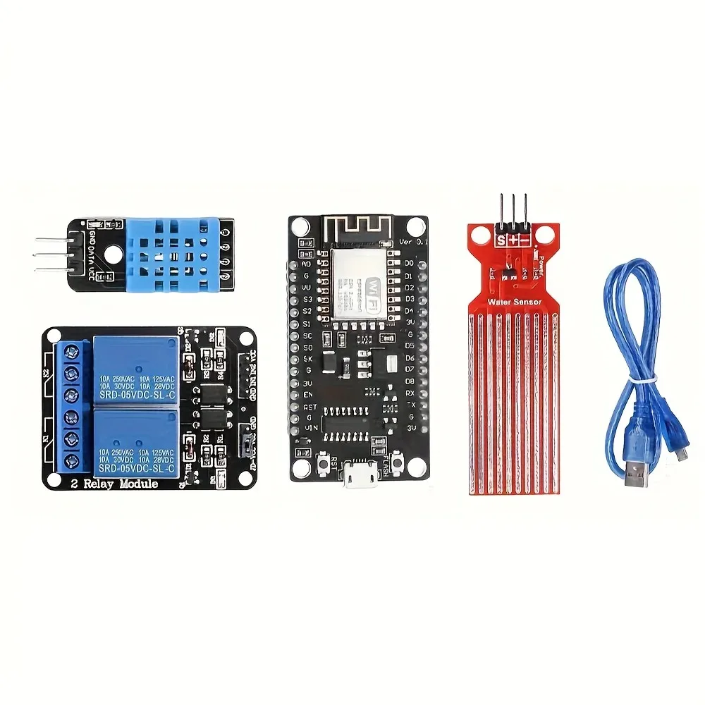 ESP8266 Dual - Board Starter Kit met ADC, MicroUSB en GPIO - Ideaal voor IoT-prototyping