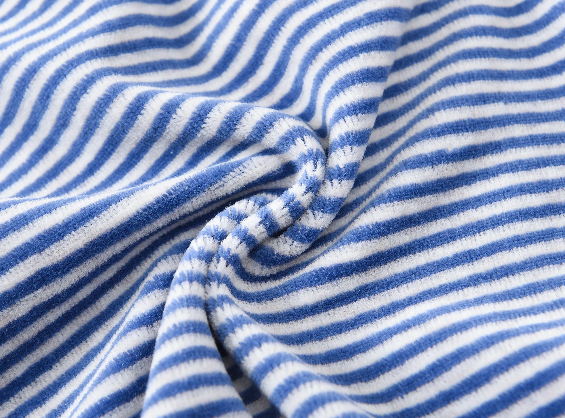Baby Jungen Kurzflor-Strampler Langarm Gestreifter Flugzeug-Print Fußanzug Herbst Winter Neugeborenen Säugling Velours Kleidung 1 Stück – Detail 12