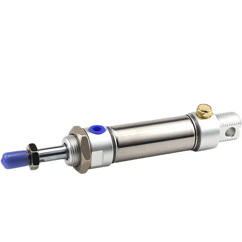 MTA 16 20 25 32 40 50 63mm Stroke 25-300mm round cylinder with spring Single acting Spring return MTA Spring entend