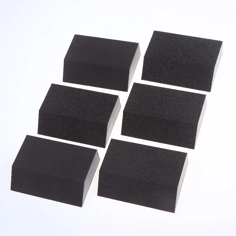 5/7-Piece Single Sandpaper Sponge Set - 60/80/100/120/180/220/240 Grit Sanding Block Combination, Washable And Reusable