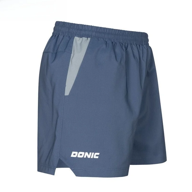 Pantalones Cortos de Seda Donic para Hombre y Mujer, Ropa de Entrenamiento para Competencia de Tenis de Mesa, Pantalones Depo...