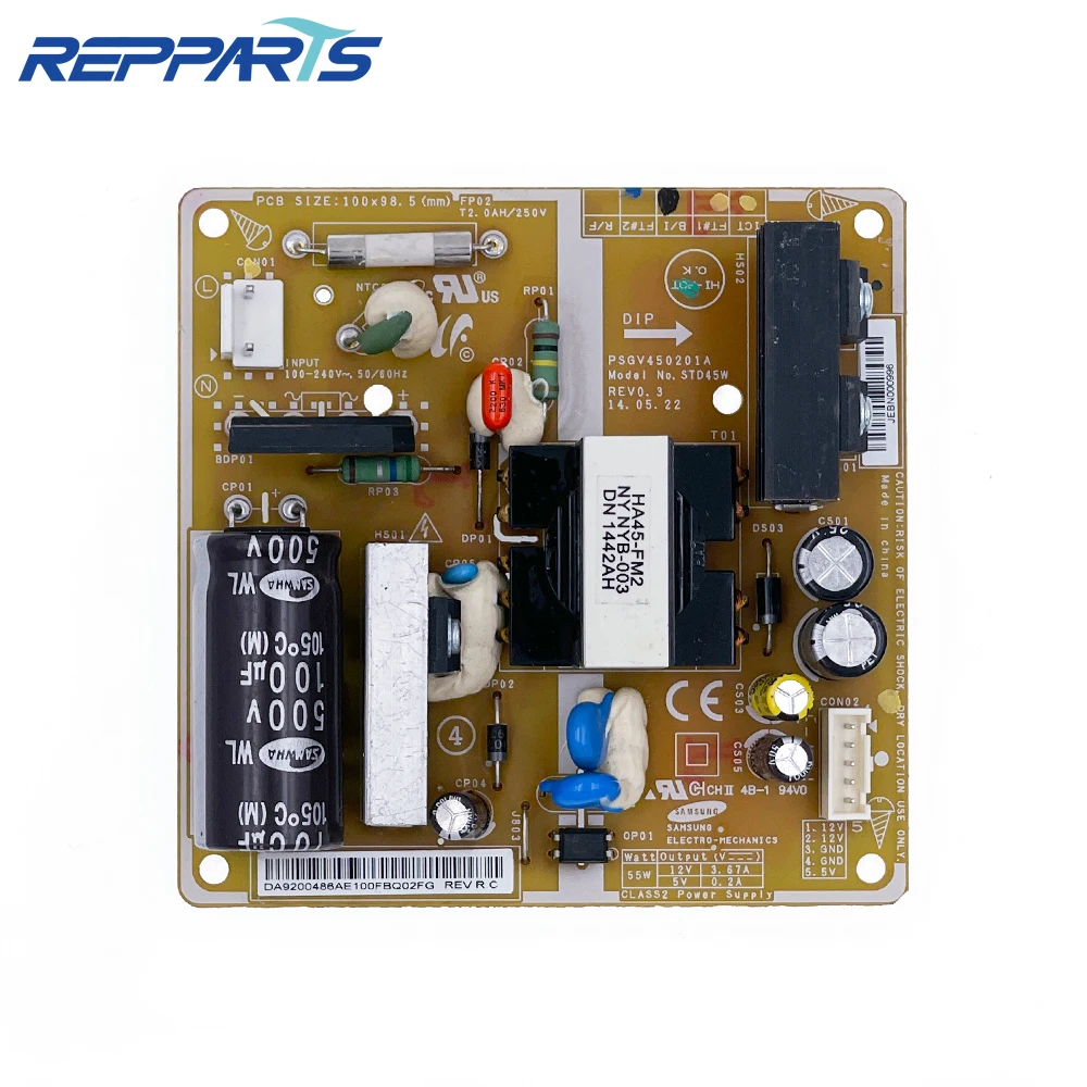 Used DA92-00486A Control Board For Samsung Refrigerator Circuit PCB Fridge Motehrboard Freezer Parts