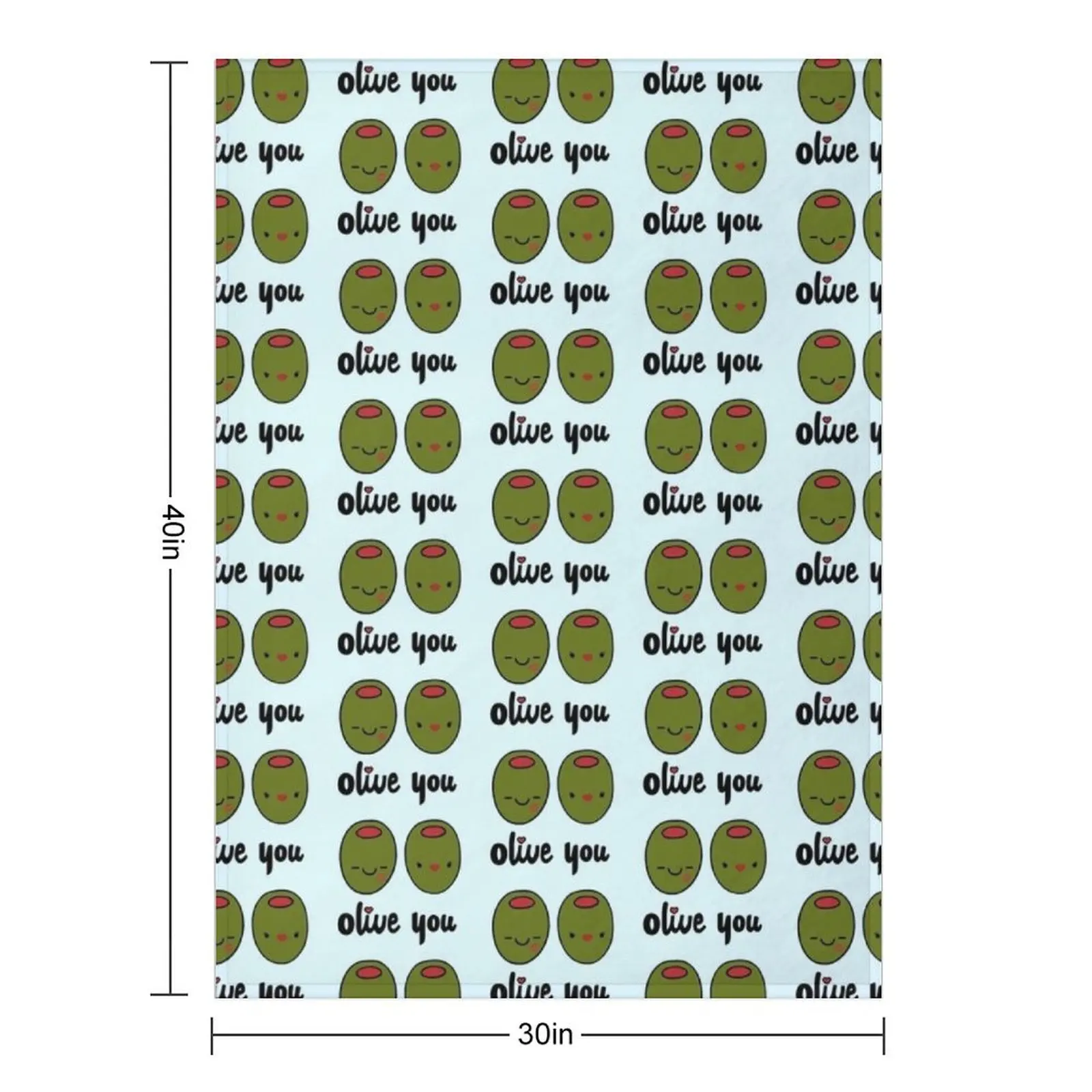 بطانية رمي الزيتون من القطيفة الناعمة منقوشة لهدايا عيد الميلاد، بطانيات شعر ناعمة #2