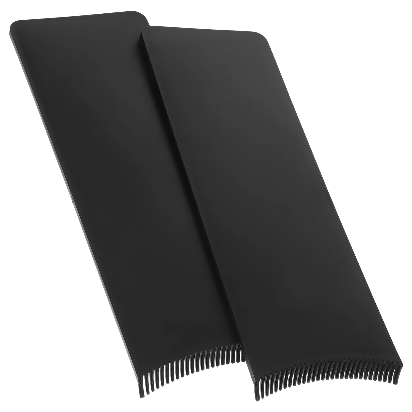 2 Pcs Hair Foiling Tools Board Highlighting Suite with Teeth Dying Paddle Pp Coloring Colour The Styling