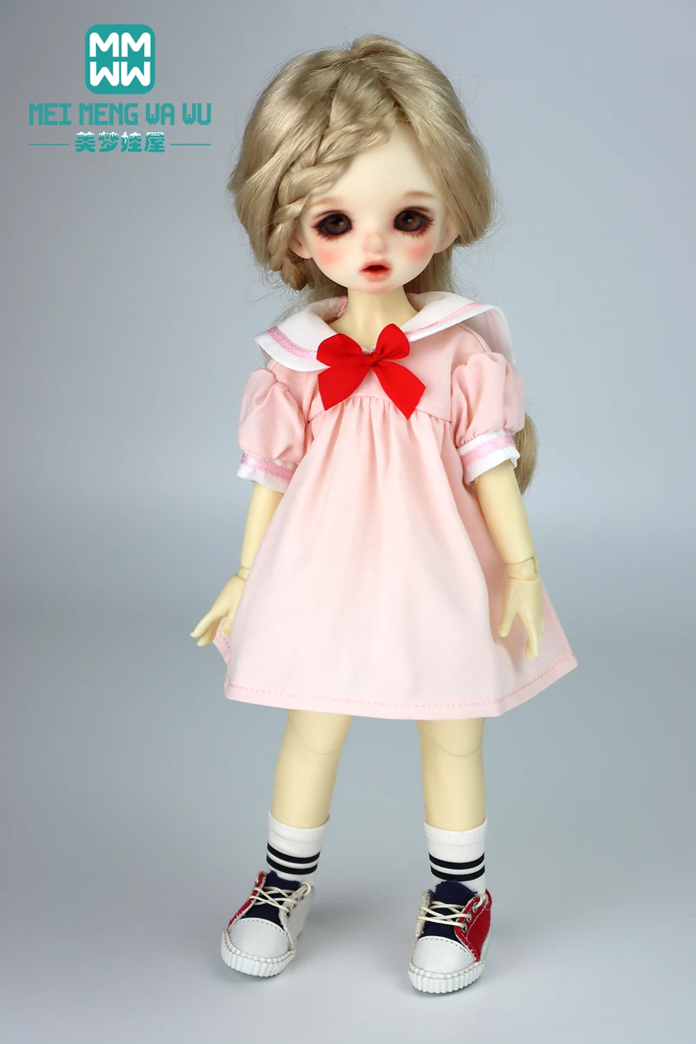 يناسب 28-30 سنتيمتر 1/6 BJD الملابس YOSD أزياء الزي المدرسي هدية
