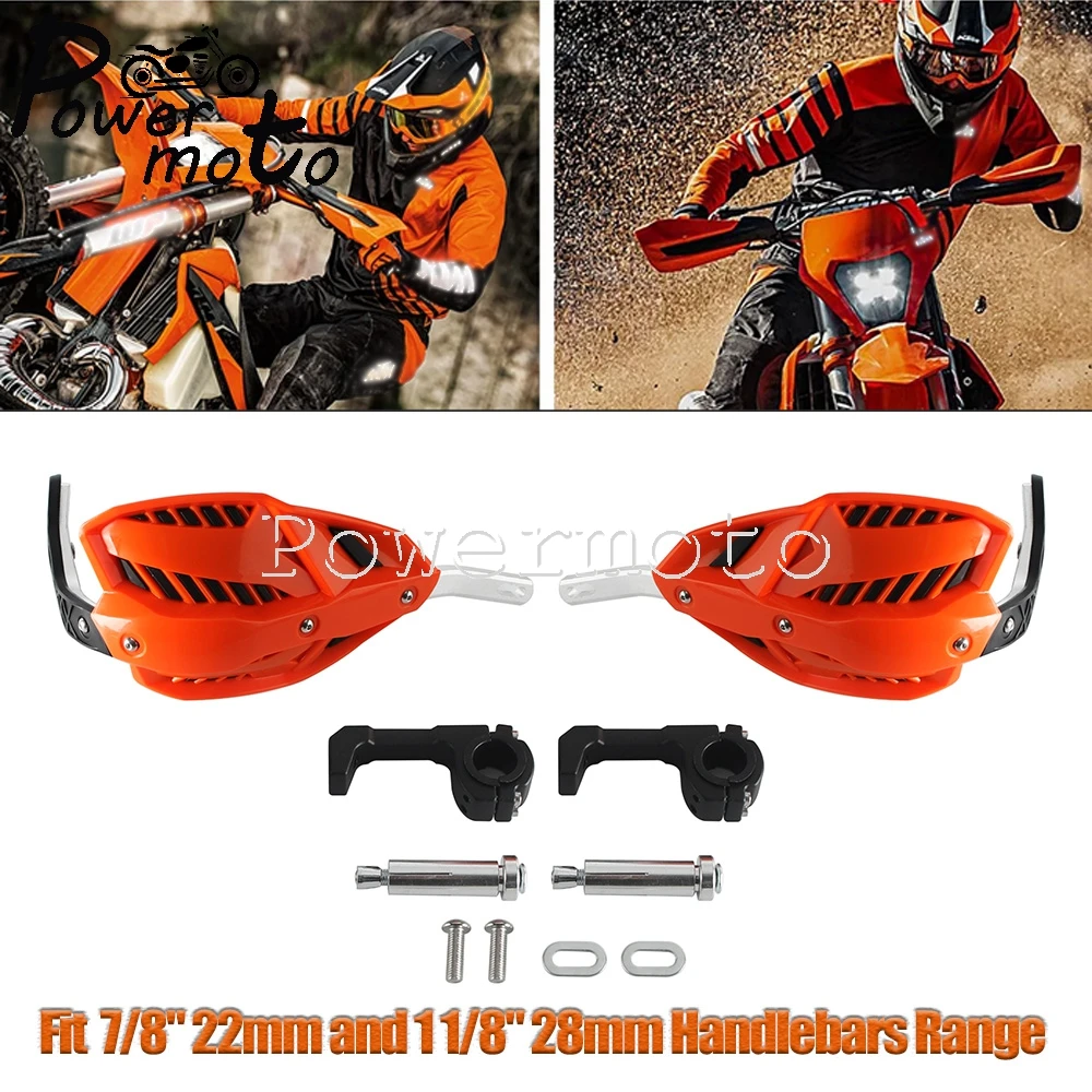 

Защита рук для мотоциклов и квадроциклов Kawasaki, Yamaha, Honda, Suzuki, мотокросса, 7/8'' (22 мм), аксессуары для руля