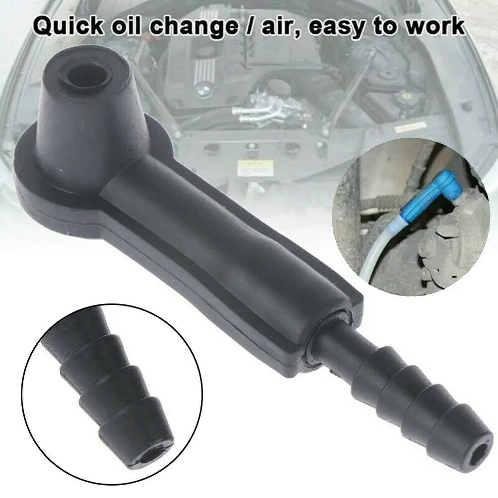 5Pcs Auto Car Brake Fluid Replace Tools Pump Oil Bleeder Exchange Air Equipme Rubber 10*2.5cm Brake Oil Exchange Tool