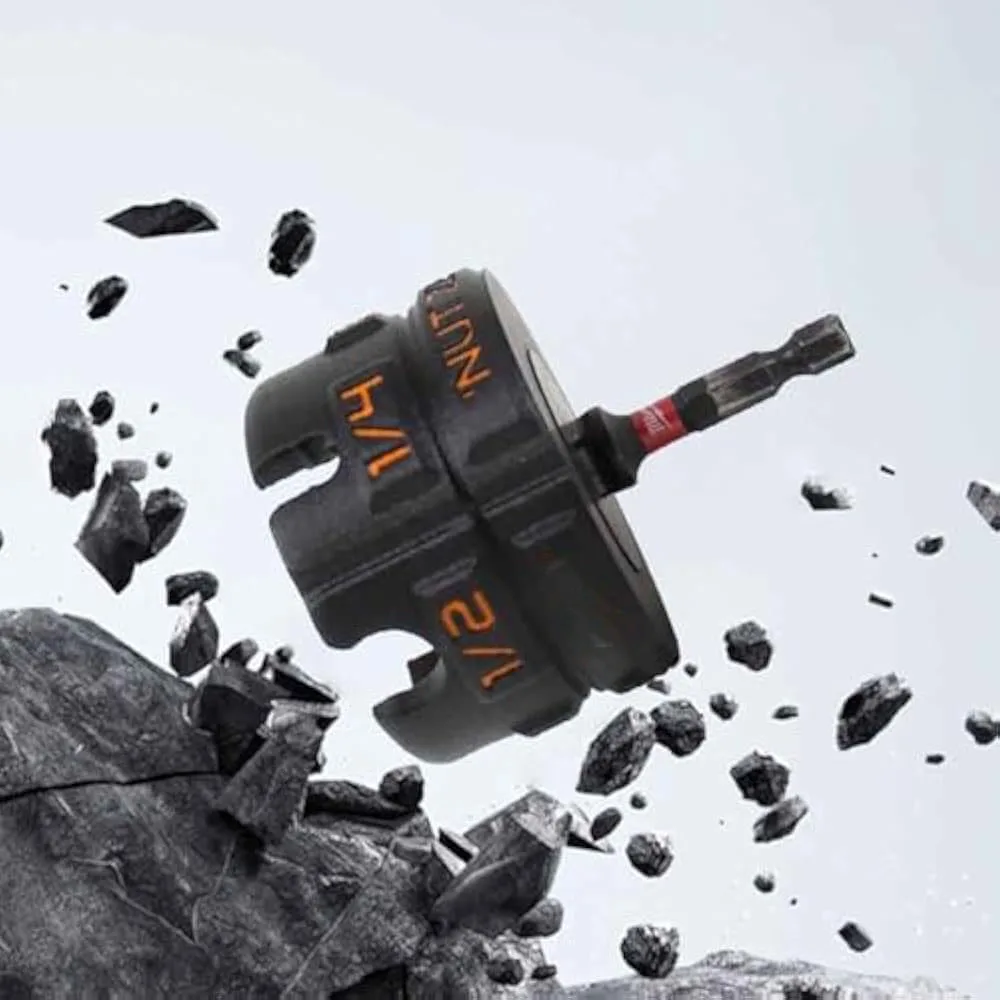 

1PC Nut Zipper Drill Attachment for Fast Nut and Bolt Removal, 2025 New Nut Extractor Tool Wrench
