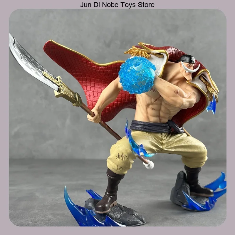 Figura de Anime de One Piece, Barbanegra en Batalla, 13 cm, Modelo de Colección, Decoración de Escritorio, Adorno, Juguetes, Regalos para Fans