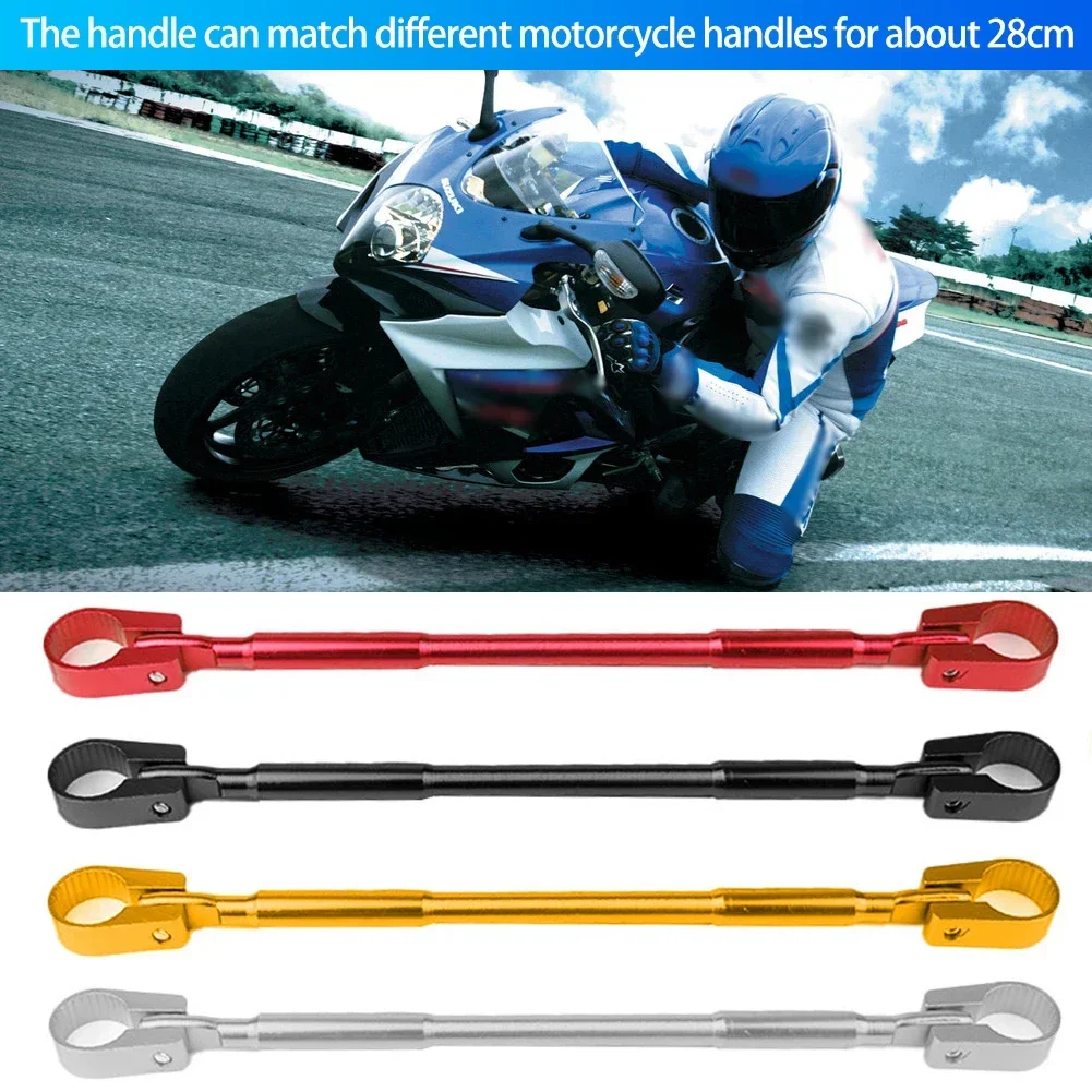 Manillar de motocicleta de 7/8 "y 22mm, barra transversal de equilibrio, manillar de palanca, fuerza del volante, piezas de palanca CNC