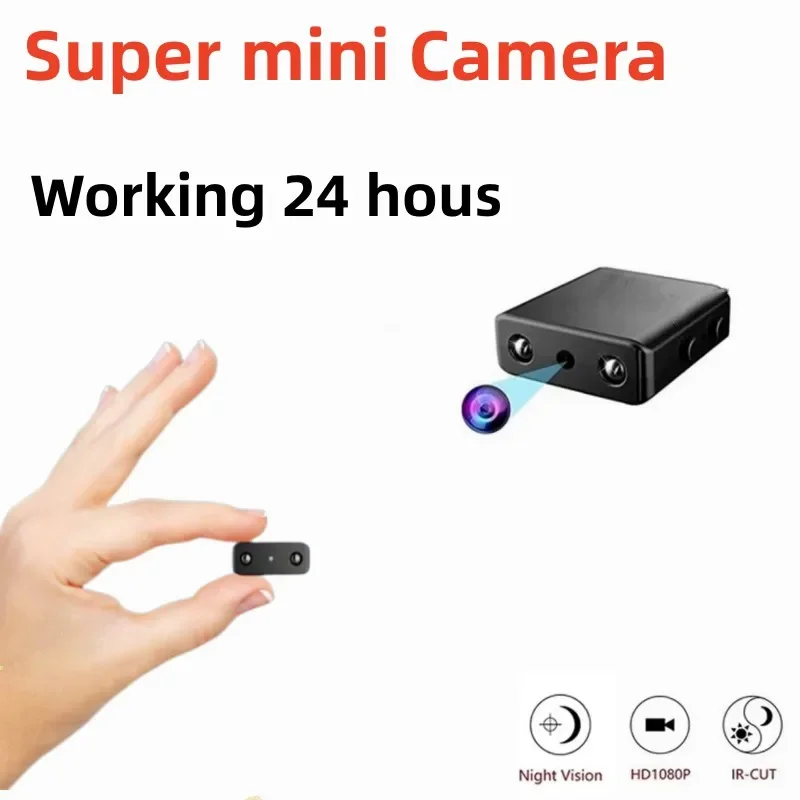 Smallest Mini Camera 1080P Full HD Camcorder Infrared Night Vision Micro Cam Support Smallest TF card Motion Detection IR-CUT DV