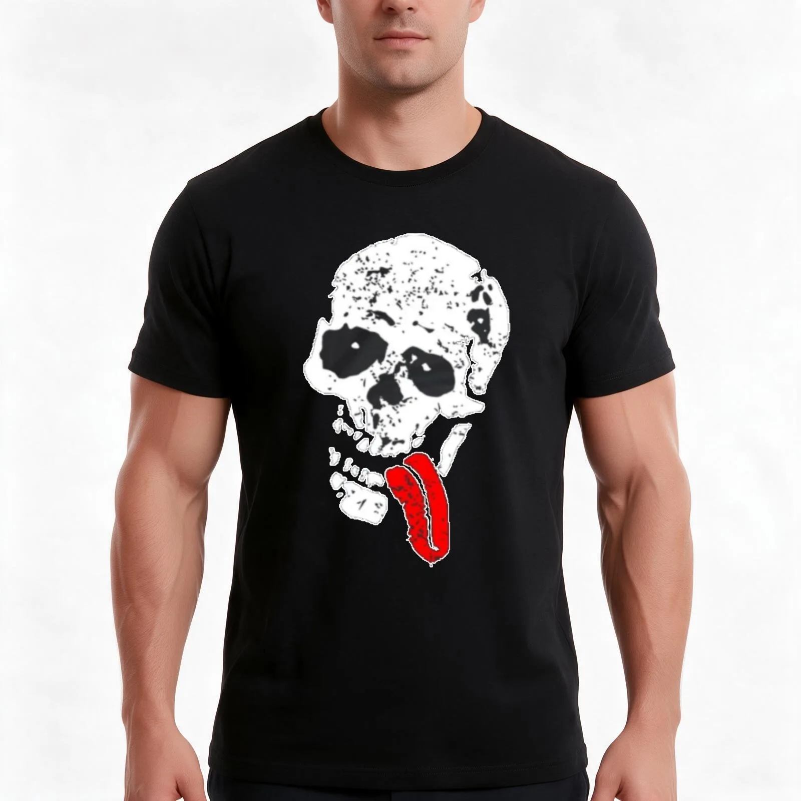 Jesse Pinkman Skull Classic T Shirt T-Shirt Summer Casual Cotton Tee, Unisex Men Women