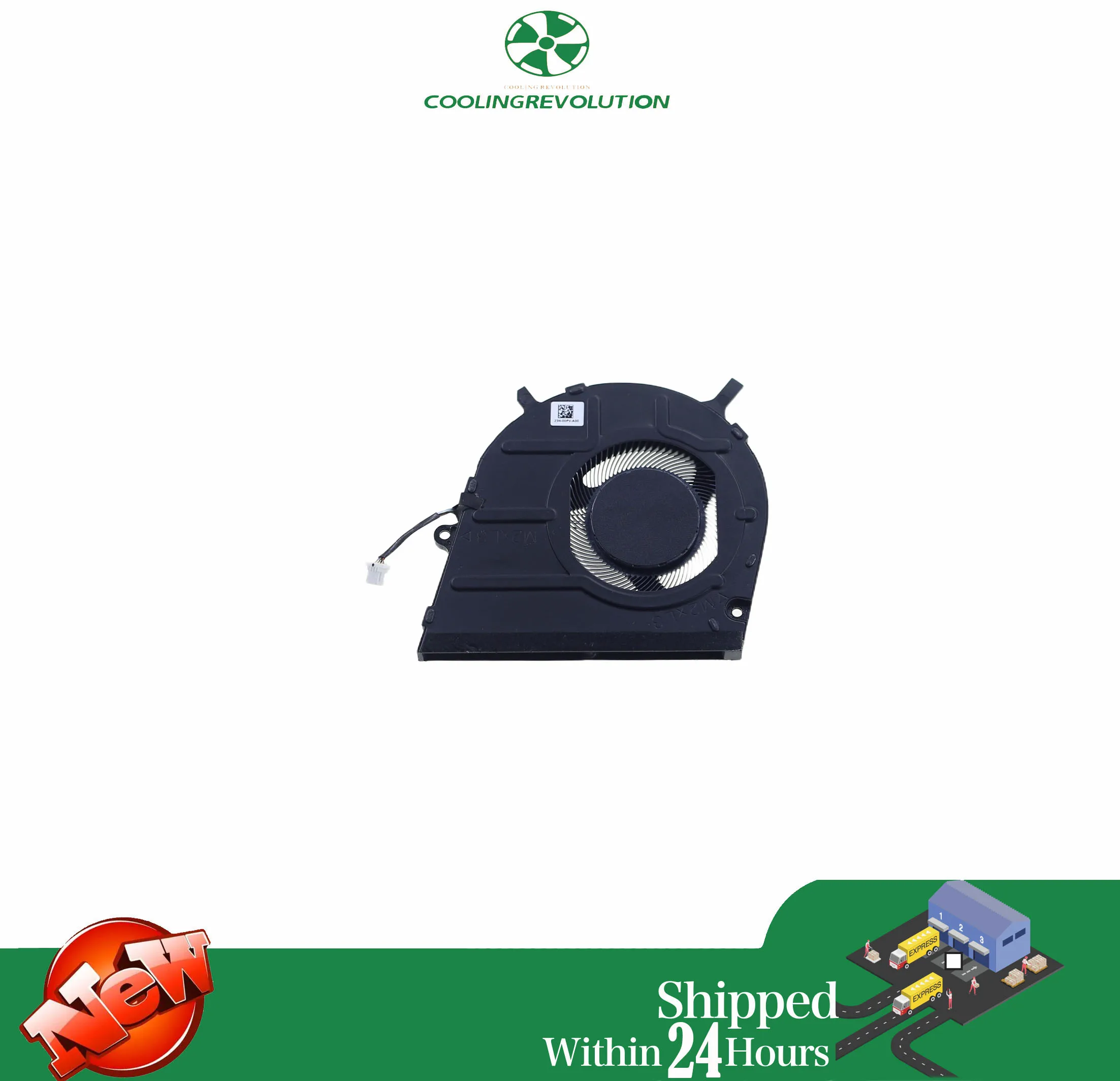 Laptop CPU Cooling Fan for DELL Inspiron 7425 7420 2-in-1 Latitude 3330 FPHU DFS5K1211464K