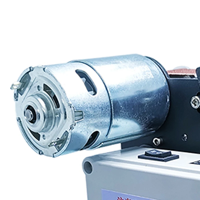 30-795 small household abrasive belt machine 180W polishing belt type grinding blade open grinding wheel mini knife sharpener