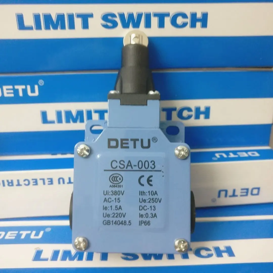 Detu DETU metal shell limit travel switch CSA-003 roller column type