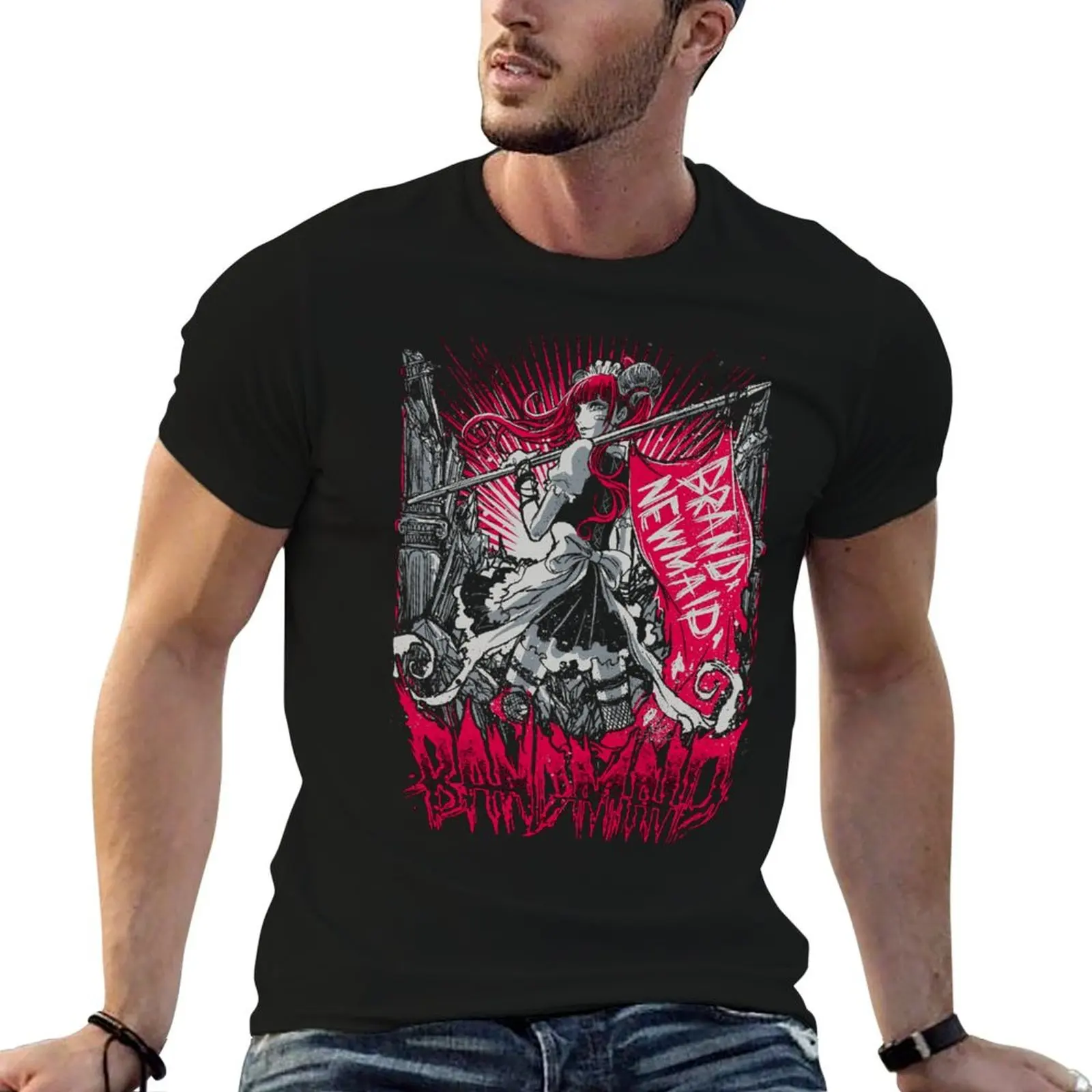 

Brand Newmaid T-Shirt t shirt men 100% cotton luxury brand cotton t shirt pack graphic t shirts for man T-shirt