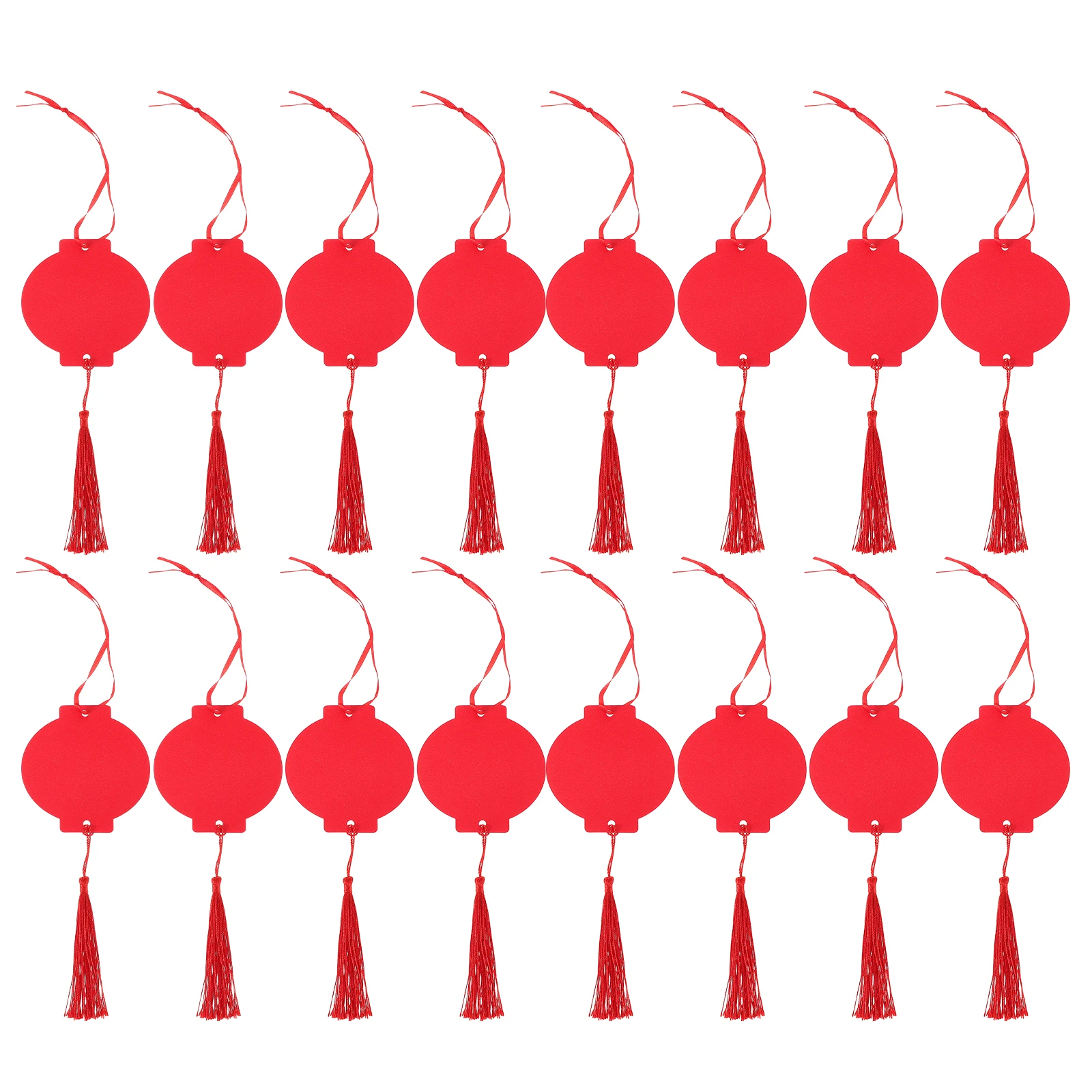 

30pcs Cards Heart Shaped Ornaments Decorative Tags Valentine Hanging Decoration Red Paper Valentine Day Lantern Hanging Gifts