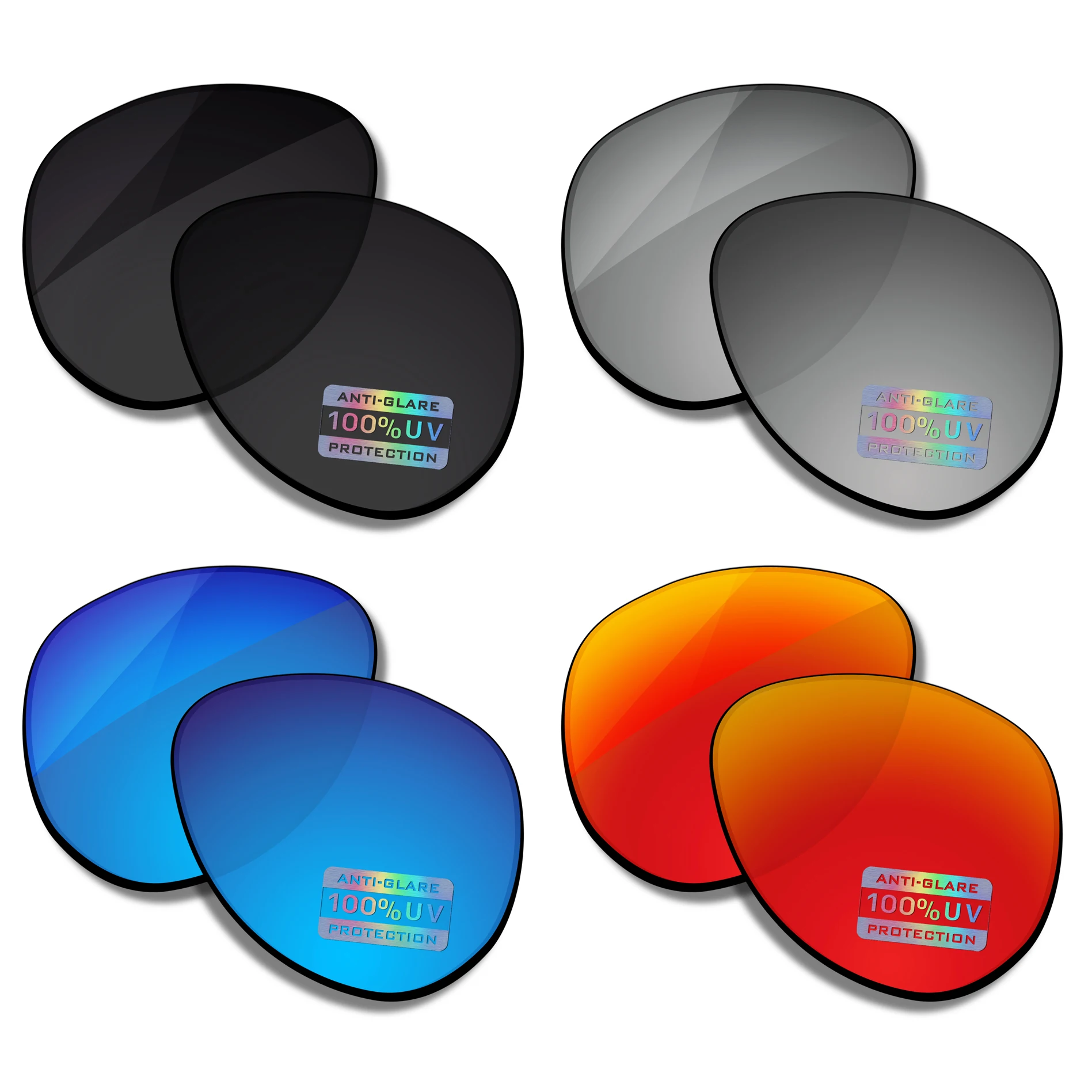 MYCOURAG Replacement Lenses for OAKLEY Split Time OO4129 - 58mm Sunglasses UV400 Protection Multi-Color Options