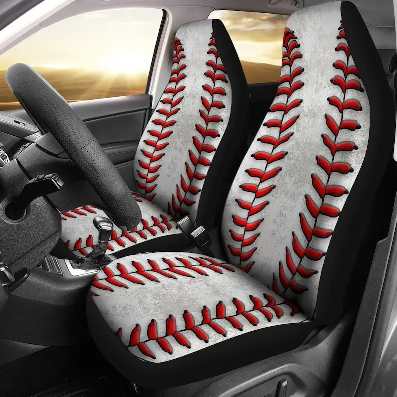 Baseball Car Seat Covers