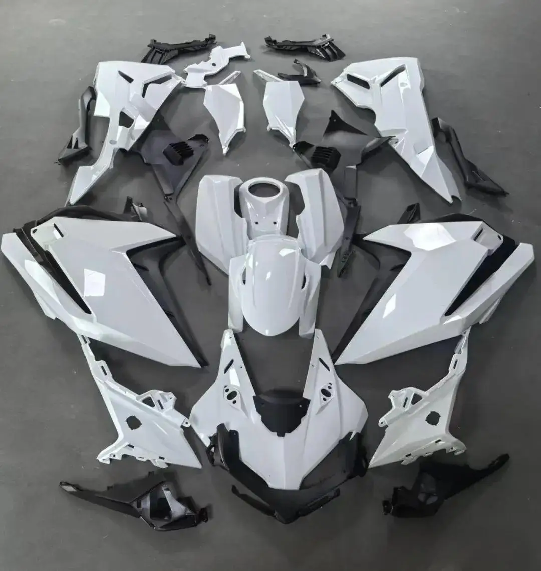 Unpainted Motorcycle Fairing Kit ABS  Plastic Injection Raw Blank Fairing Wholesale  All Brand Motorcycle Fairing Kit  Wholesale
