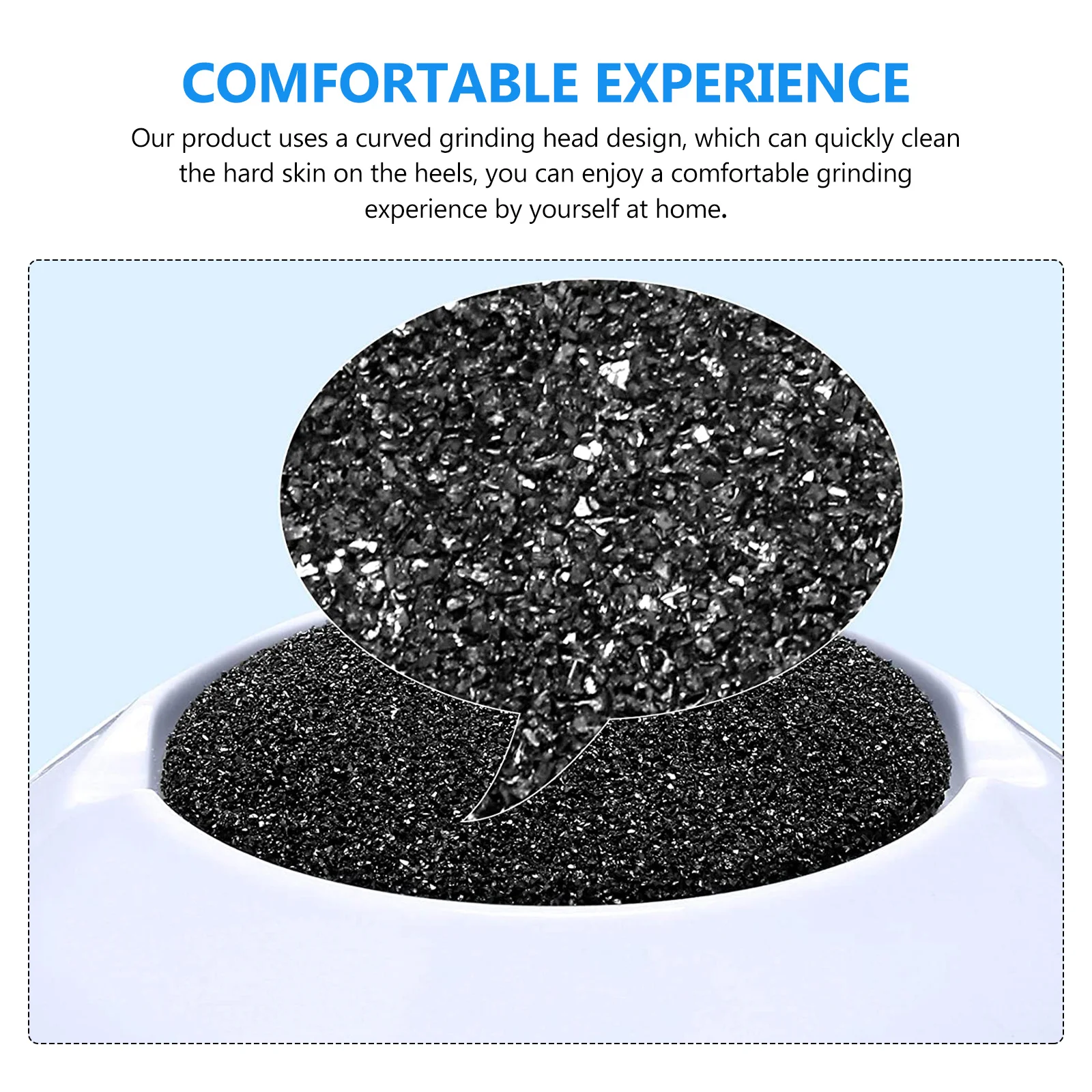 

20 pcs Replacement Grinding Heads For Electric Foot File Black Grey Callus Remover Pedicure Accessory Foot Care